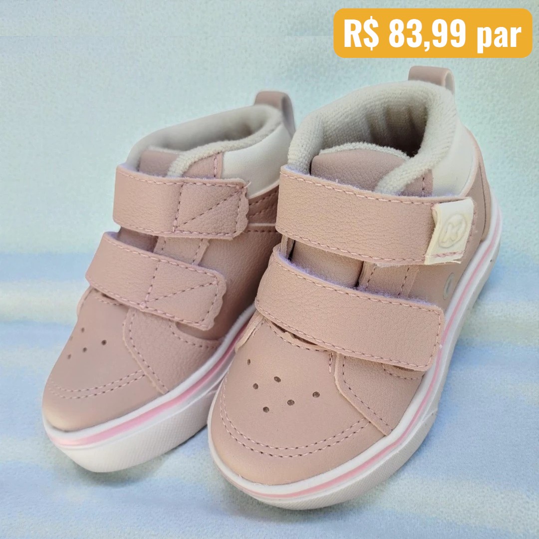Tênis Infantil klin Rosa - Caixa com 8 pares - Atacado 2