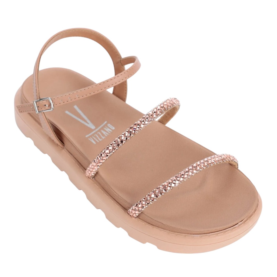 Sandália Vizzano Caixa C/12 (33-38) Cor-95589 Camel/Ouro Rosado 1