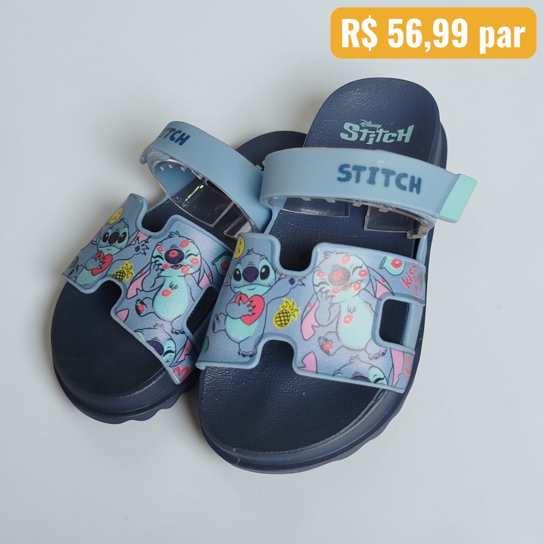 Sandália Infantil Grendene Kids Azul - Caixa com 12 pares - Atacado 1