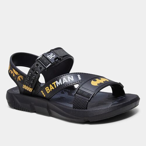 Sandália Batmam Preto Amarelo Lançador Caixa C/6 1