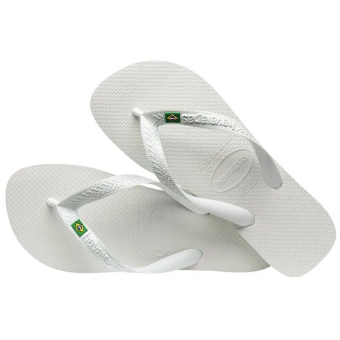 Chinelo Havainas Brasil - Branco - Caixa com 6 pares - Atacado 2