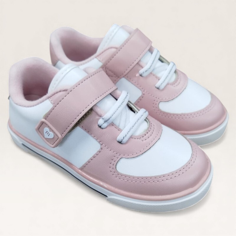 Tênis Infantil Molekinha Rosa Branco 2740.203.9569.78968 2