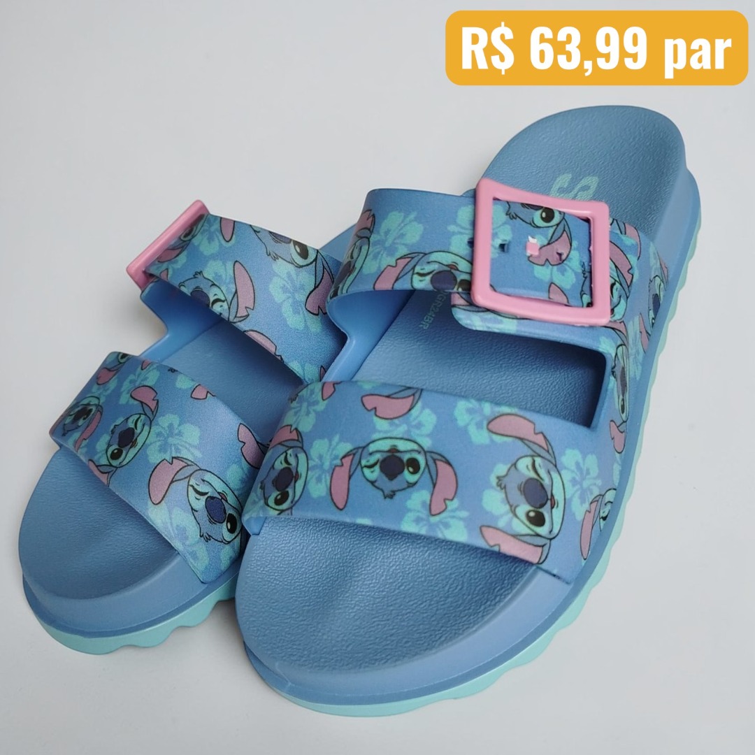 Sandália Infantil Grandene Kids Azul - Caixa com 12 pares - Atacado 1