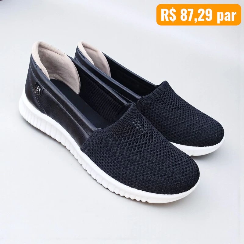 Tênis Feminino Kolosh Preto - Caixa com 6 pares -C4004 1