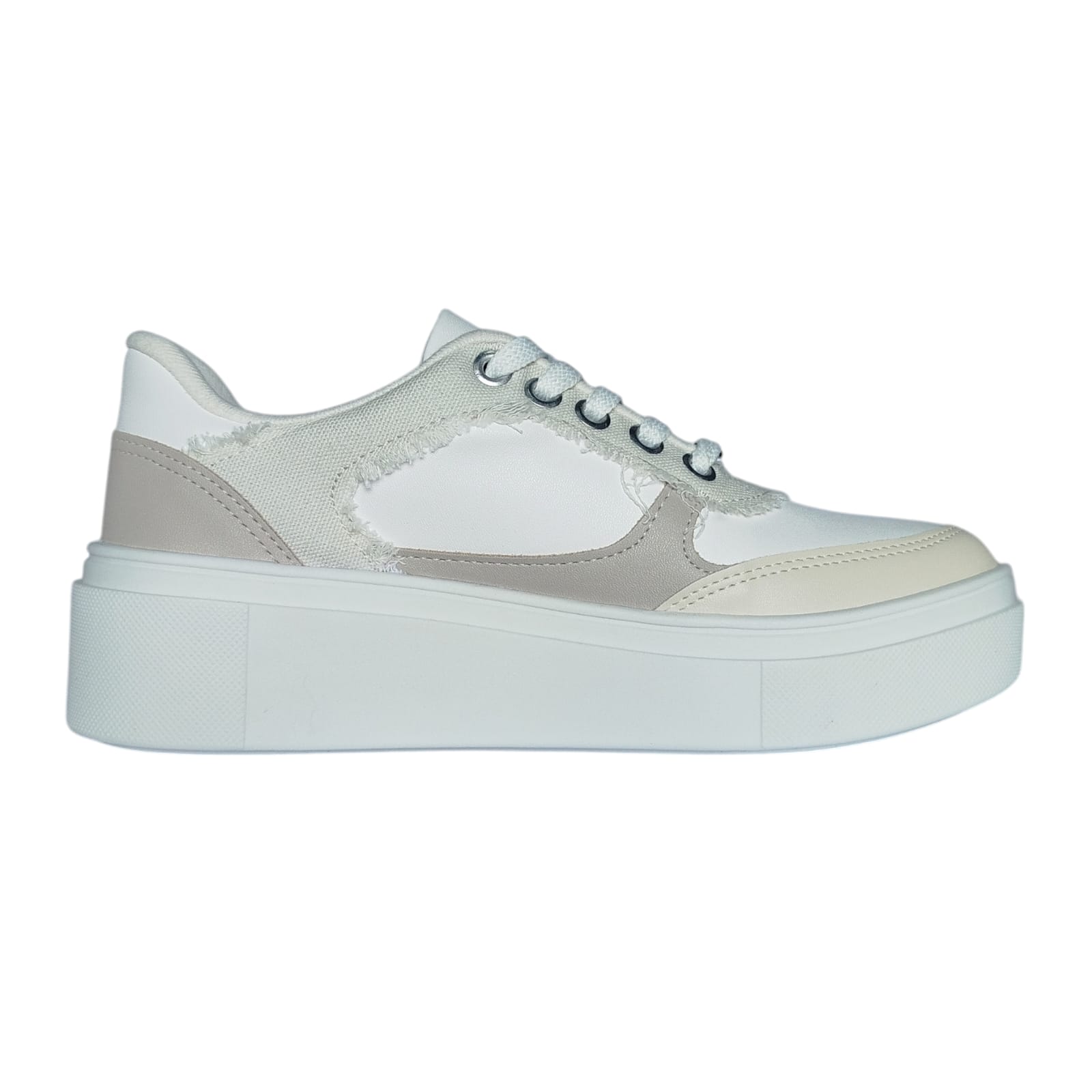 Tênis Vizzano Caixa C/8 (34-38) Cor-99789 Branco/Branco OFF/Cinza 1