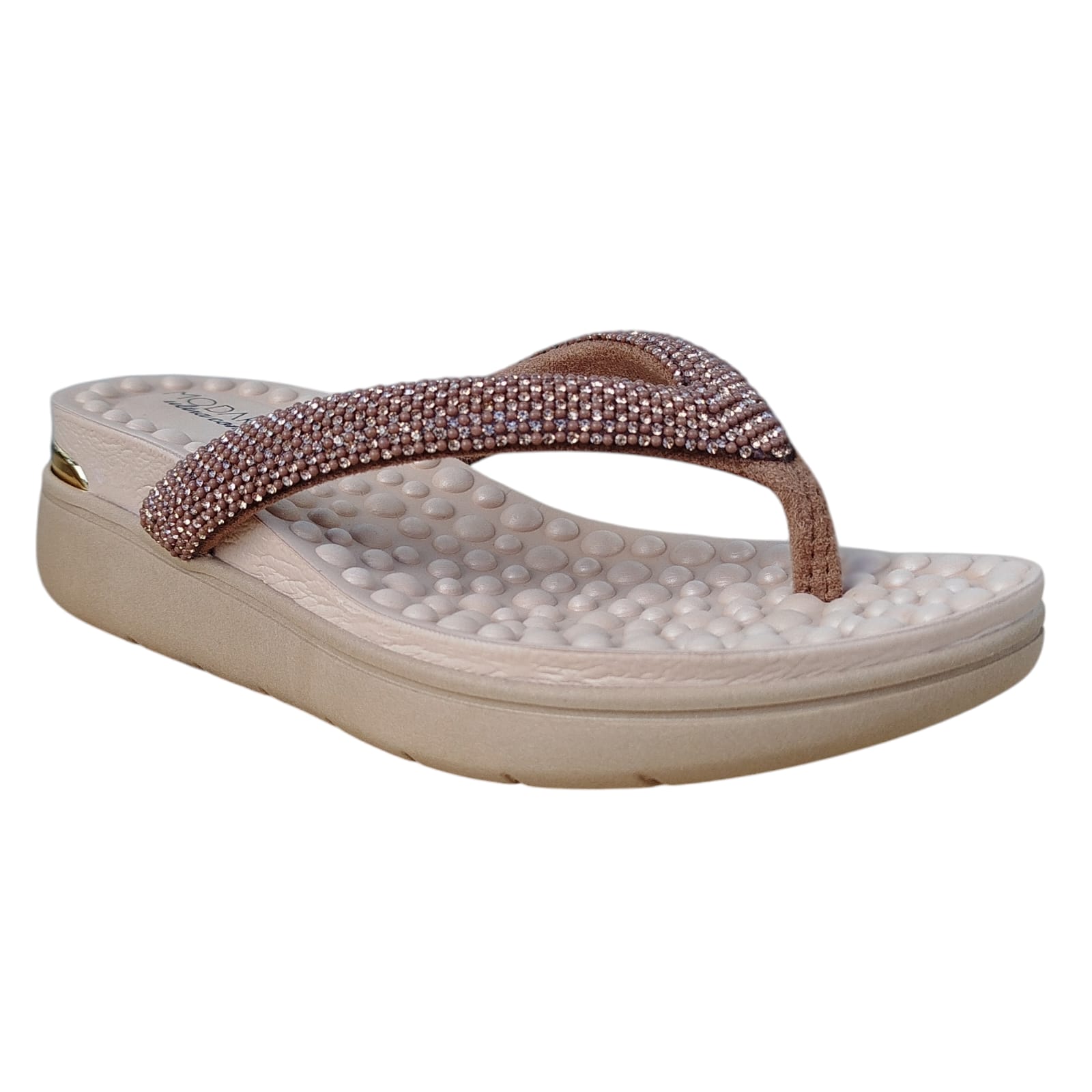 Tamanco Modare Caixa C/12 (34-39) Cor-98322 Bege/Camel 1