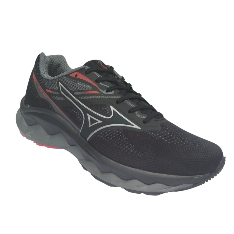Tênis Mizuno Wave Way 5 Caixa C/6 (38-43) Cor-Preto/Chumbo 1
