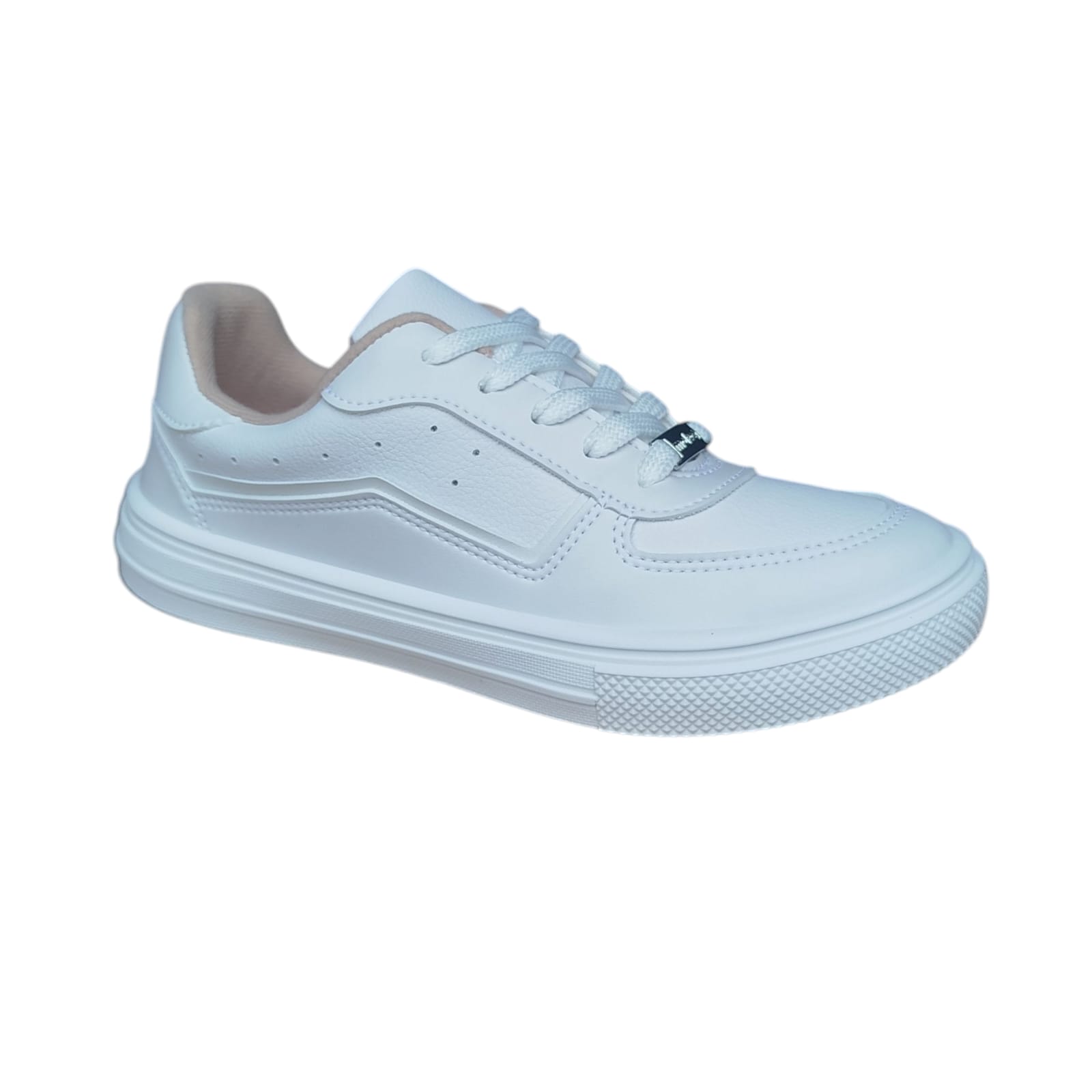 Tênis Feminino moleca Caixa C/8 (34-39) Cor-16072 Branco 99 1