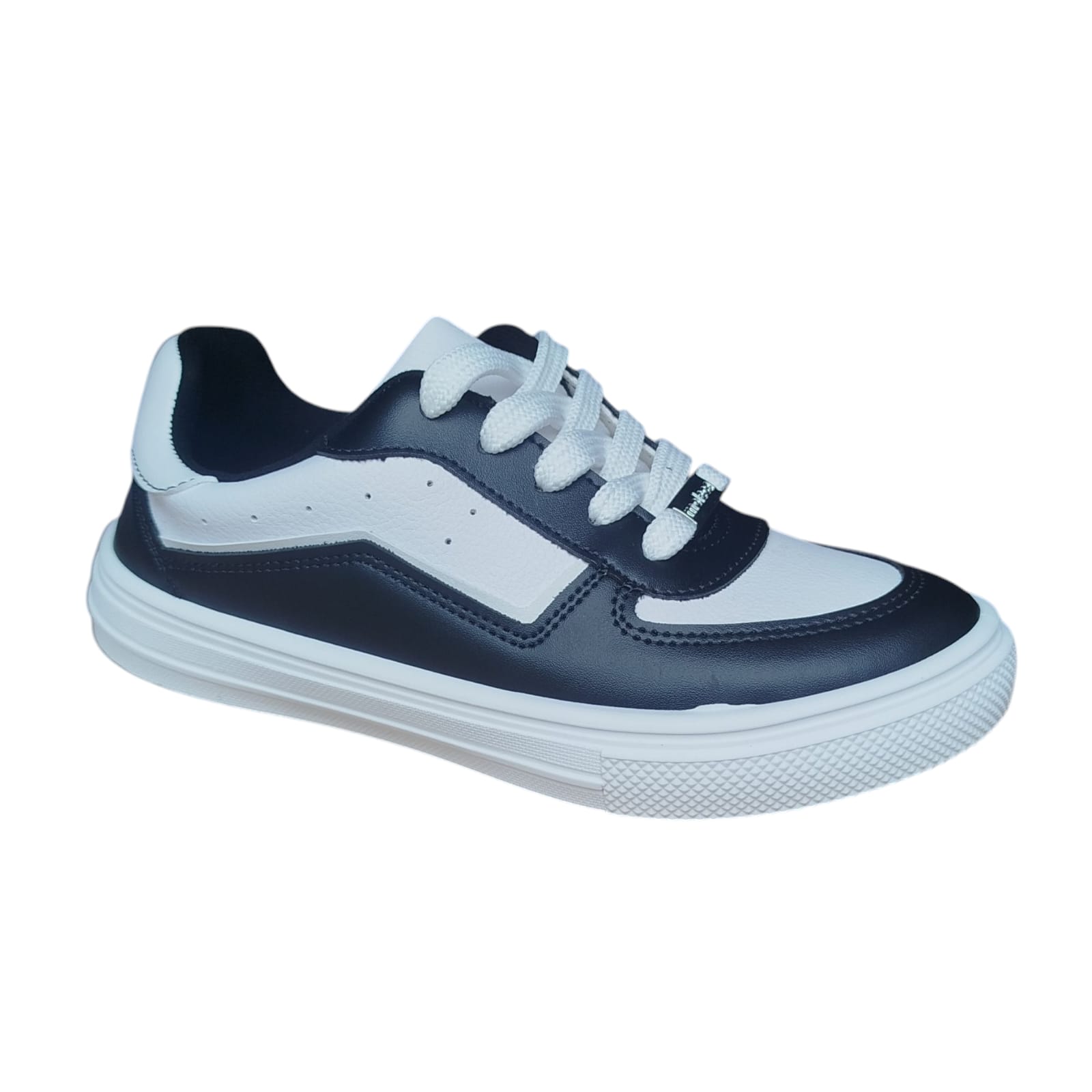 Tênis moleca Caixa C/8 (34-39) Branco/Preto 1