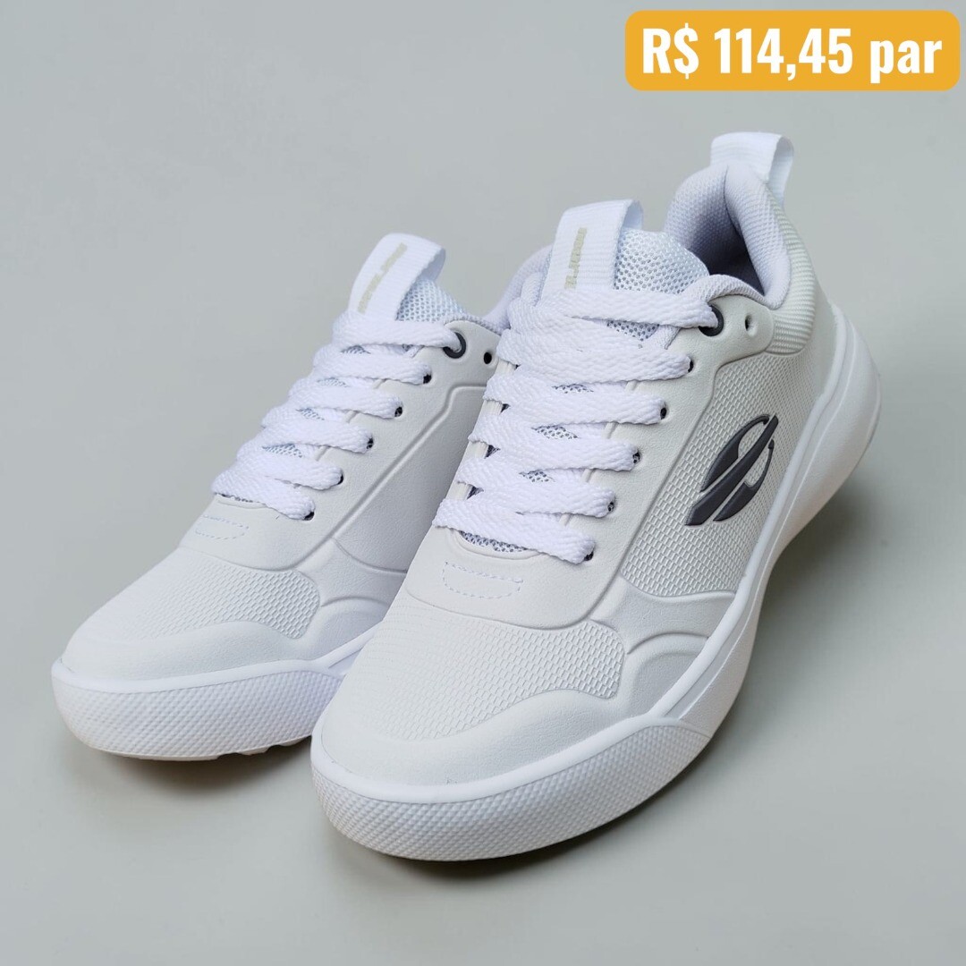 Tênis Mormaii Slash Branco - Caixa com 12 pares - Atacado 1