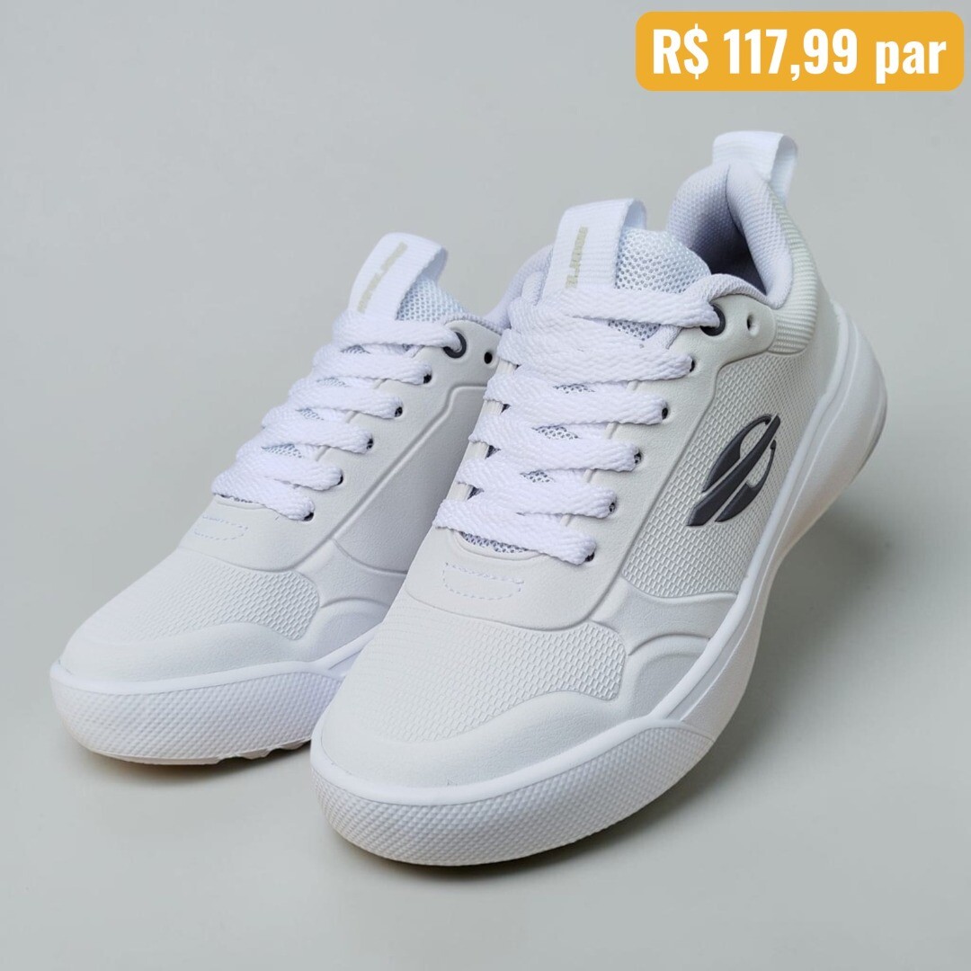Tênis Mormaii Slash Branco - Caixa com 12 pares - Atacado 1