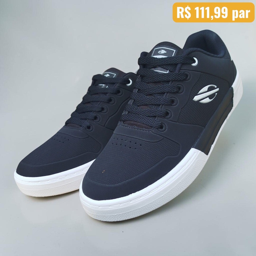 Tênis Masculino Mormaii Preto Urban Pulse 2 - Caixa com 12 pares - Atacado 1