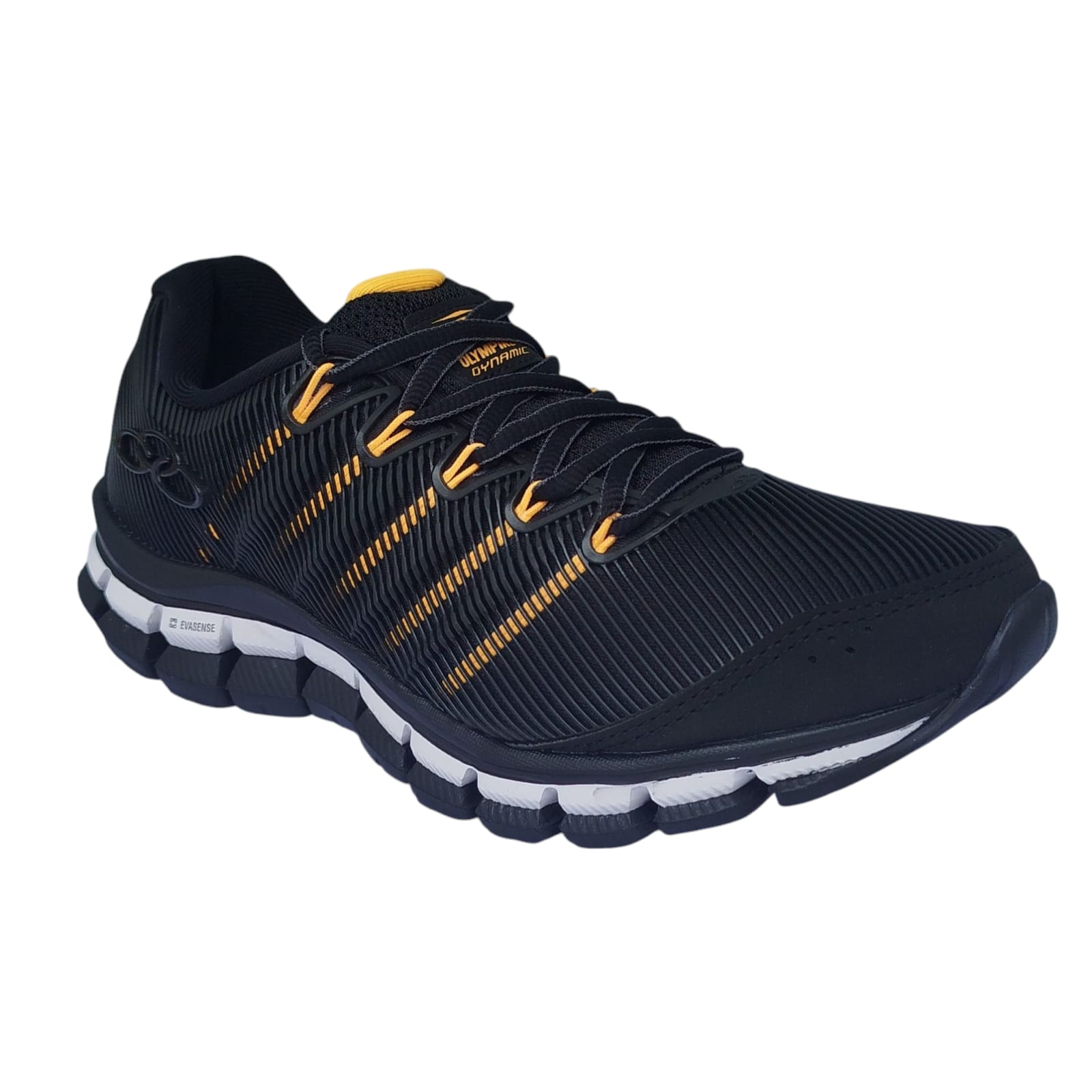 Tênis Olympikus Caixa C/6 (39-44) Dynamic Cor-Preto/Laranja 1