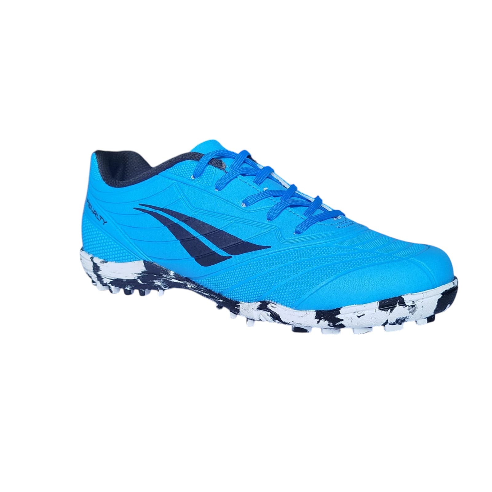 Chuteira Society PENALTY Caixa C/6 (33-36) Azul/Preto 1