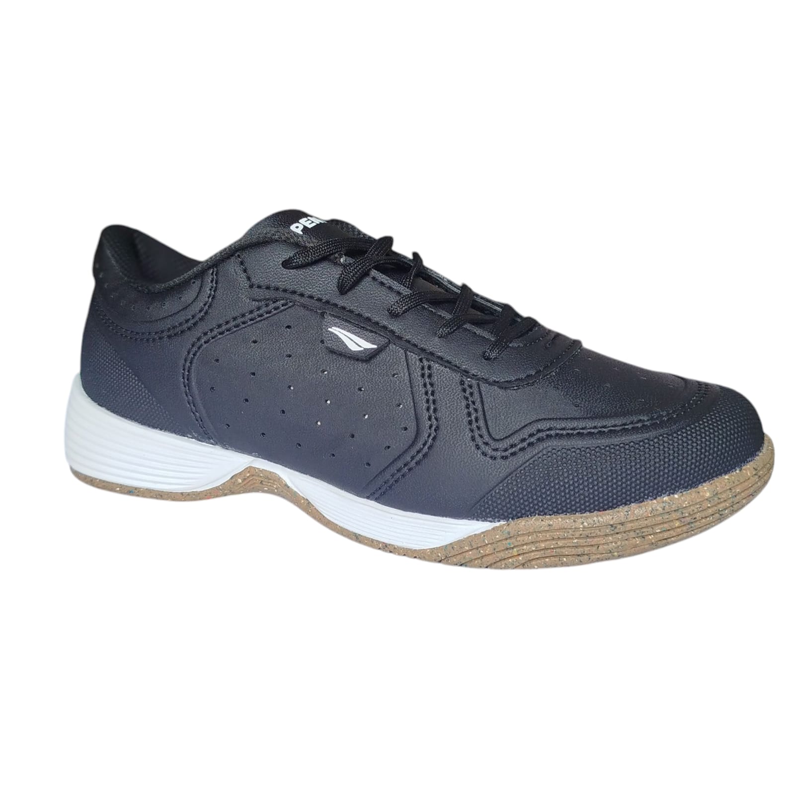Chuteira Futsal PENALTY Caixa C/6 (33-36) 9800 Preto/Branco 1