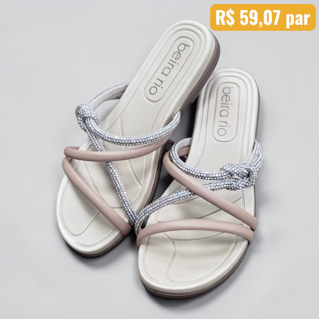Sandália Beira Rio Aurora Boreal 8507.112.94646 Caixa com 8 pares Atacado 2