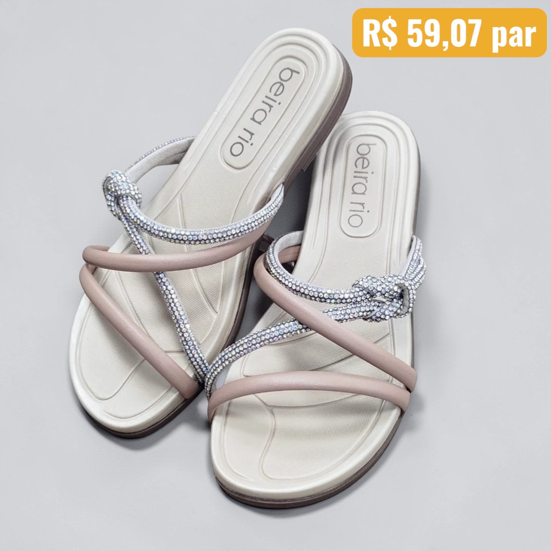 Sandália Beira Rio Aurora Boreal 8507.112.94646 Caixa com 8 pares Atacado 2