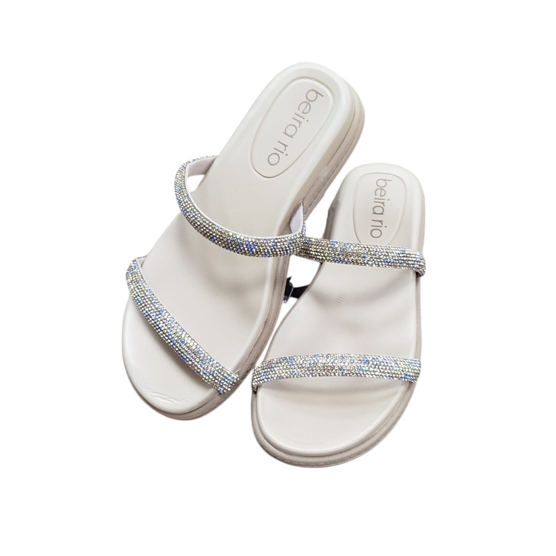 Sandália Beira Rio Caixa C/12 (34-39) 8488.105 Azul/Verde/OR/Creme 93040 1