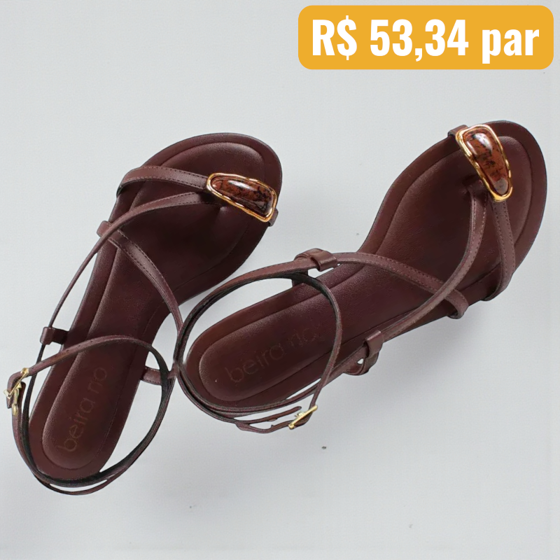 8367.875.9569.103102 34/38 Sandália Feminina Beria Rio Cherry - Caixa com 6 pares - Atacado 1