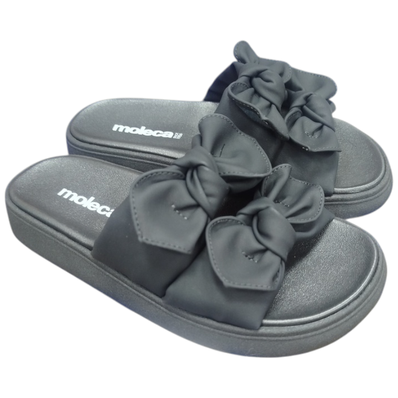 5469.149.29581.15745 34/38 Sandália Feminina Moleca Preto - Caixa com 6 pares - Atacado 2