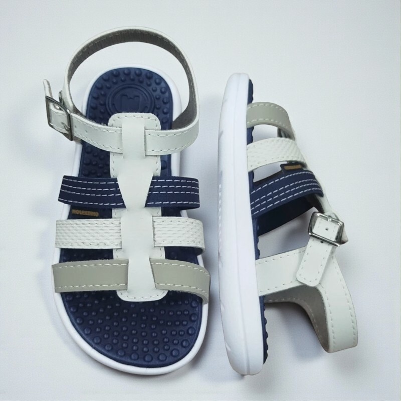 Sandália Infantil Molekinho Branco - Caixa com 12 pares - Atacado 1