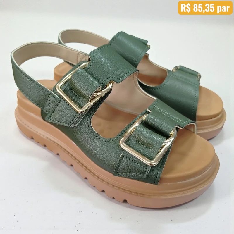 Sandália Feminina Modare Olivia 7200.102 - Caixa com 6 pares - Atacado 1