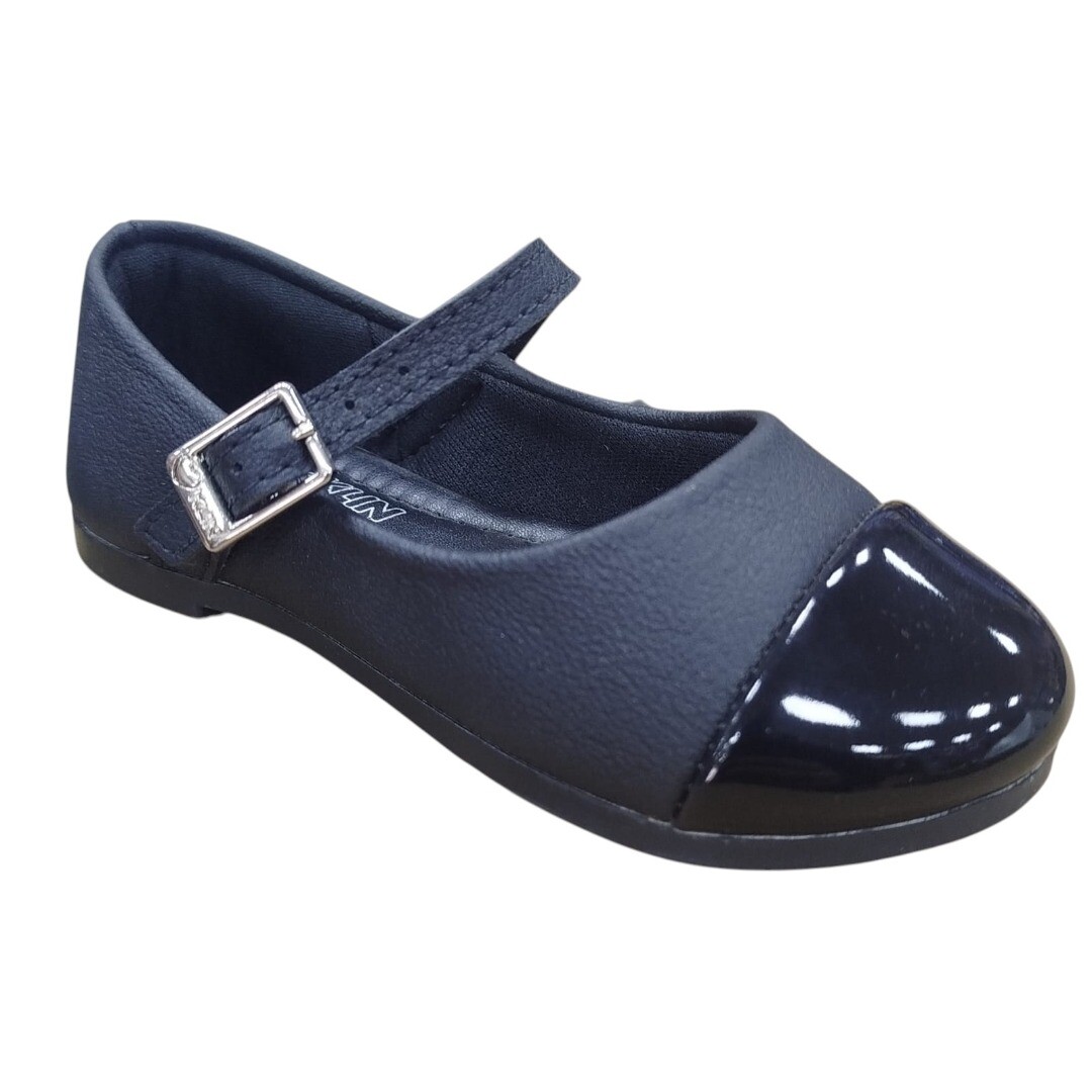 Sapatilha Feminina Infantil Klin Preto - Caixa com 12 pares - Atacado 1