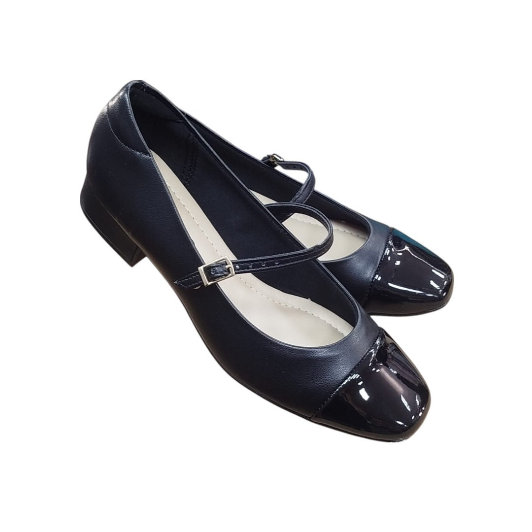 Sapato Moleca Caixa C/12 (34-39) Cor-15745 Preto 1