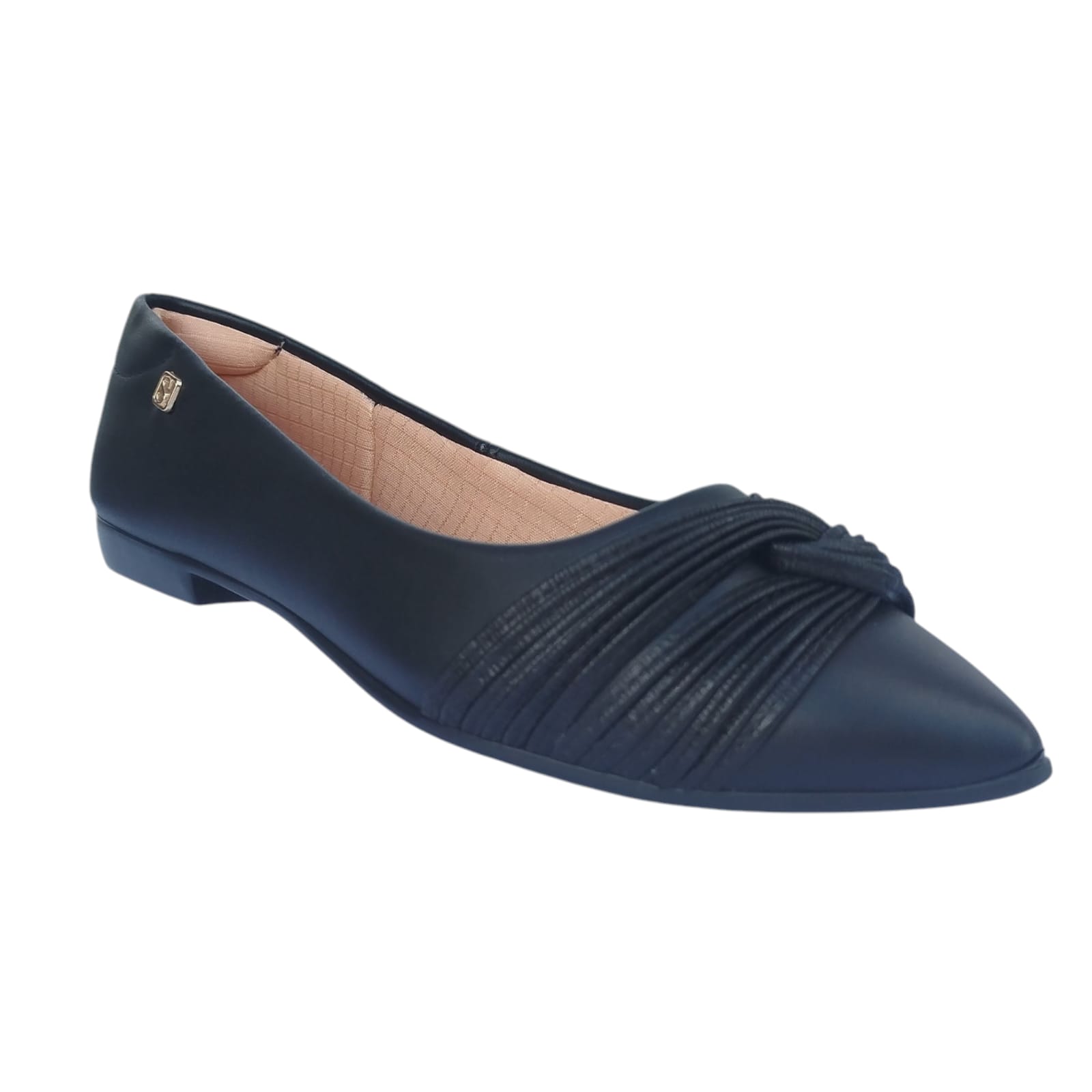 Sapatilha Santinelli Caixa C/12 (34-39) Cor-Preto/Canelado Preto/ Palmilha Rose 1