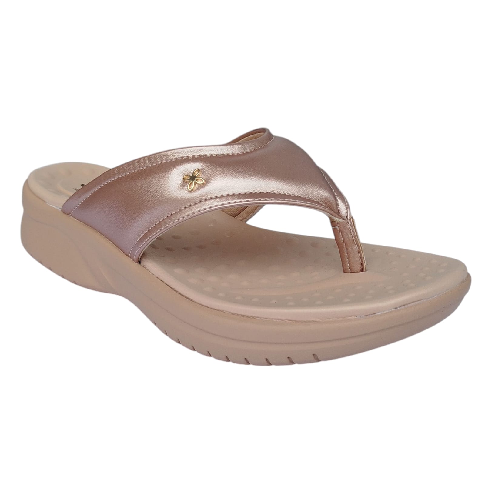 Sandália Softli Caixa C/6 (34-38) Cor-Cobre Metalico 1