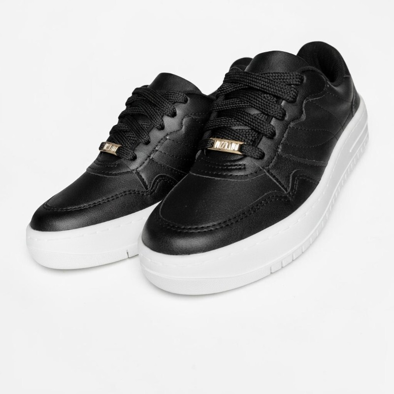 Tênis Feminino Vizzano Preto - Caixa com 12 pares - Atacado 1