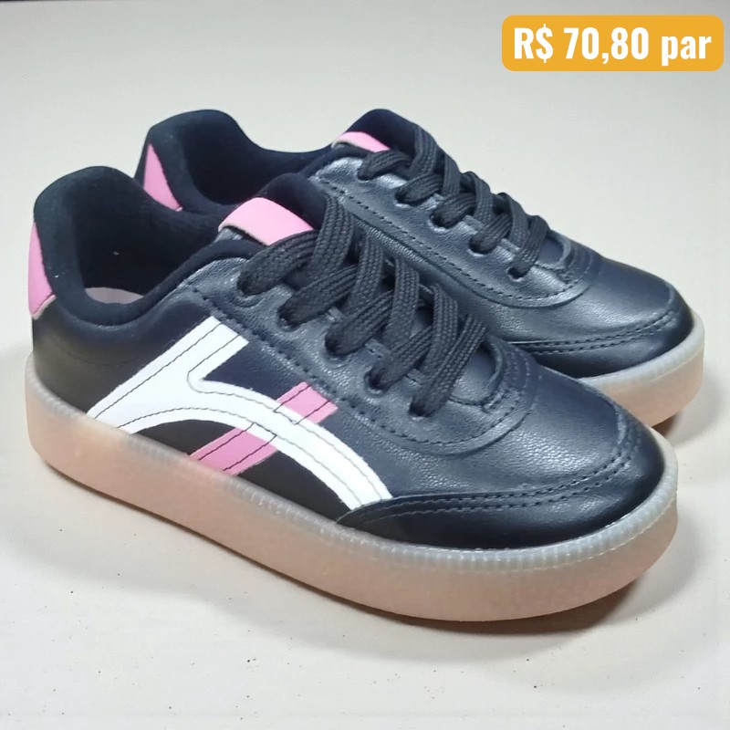 Tênis Infantil Molekinha Preto 2582.103.9569.101770 2