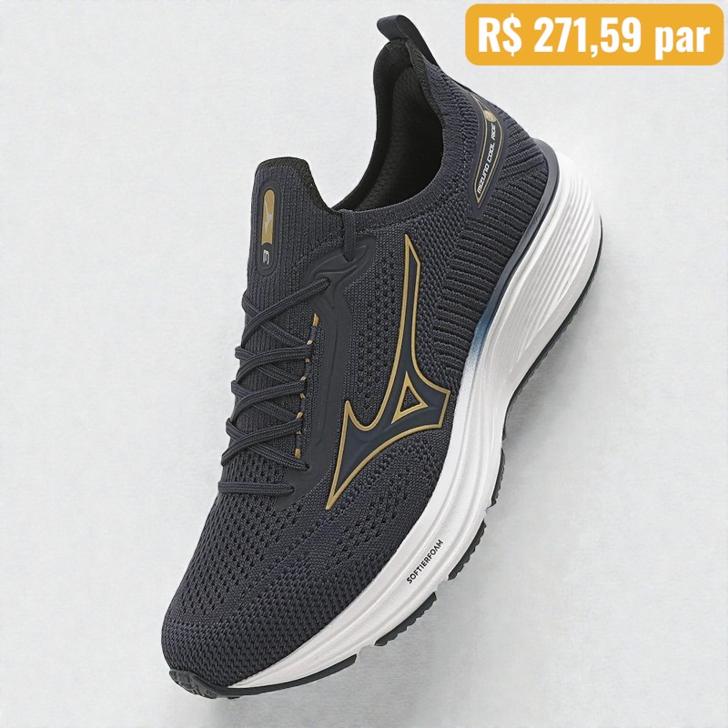 Tênis Mizuno Cool Ride 3 Marinho - Caixa com 6 pares - Atacado 1