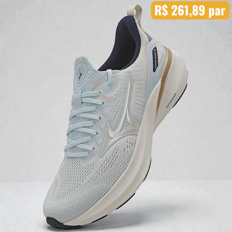  Tênis Mizuno Glow 3 Azul - Caixa com 6 pares - Atacado 1