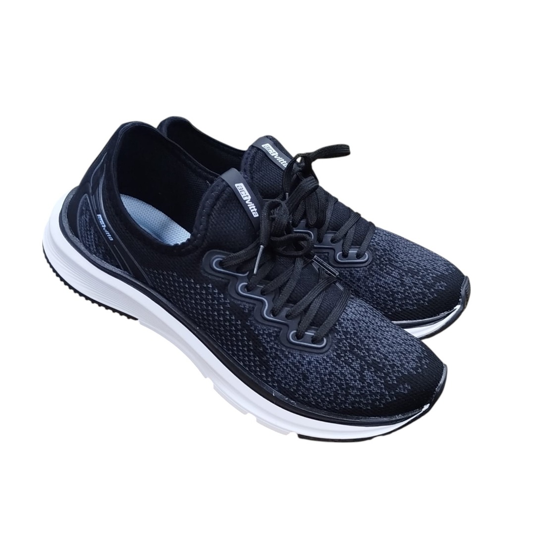 Tênis Feminino Actvitta Preto - Caixa com 12 pares - Atacado