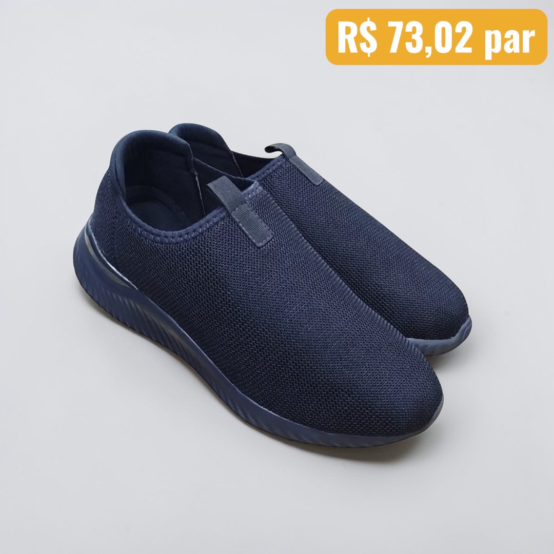 Tênis Masculino Actvitta Preto - Caixa com 12 pares - Atacado 1