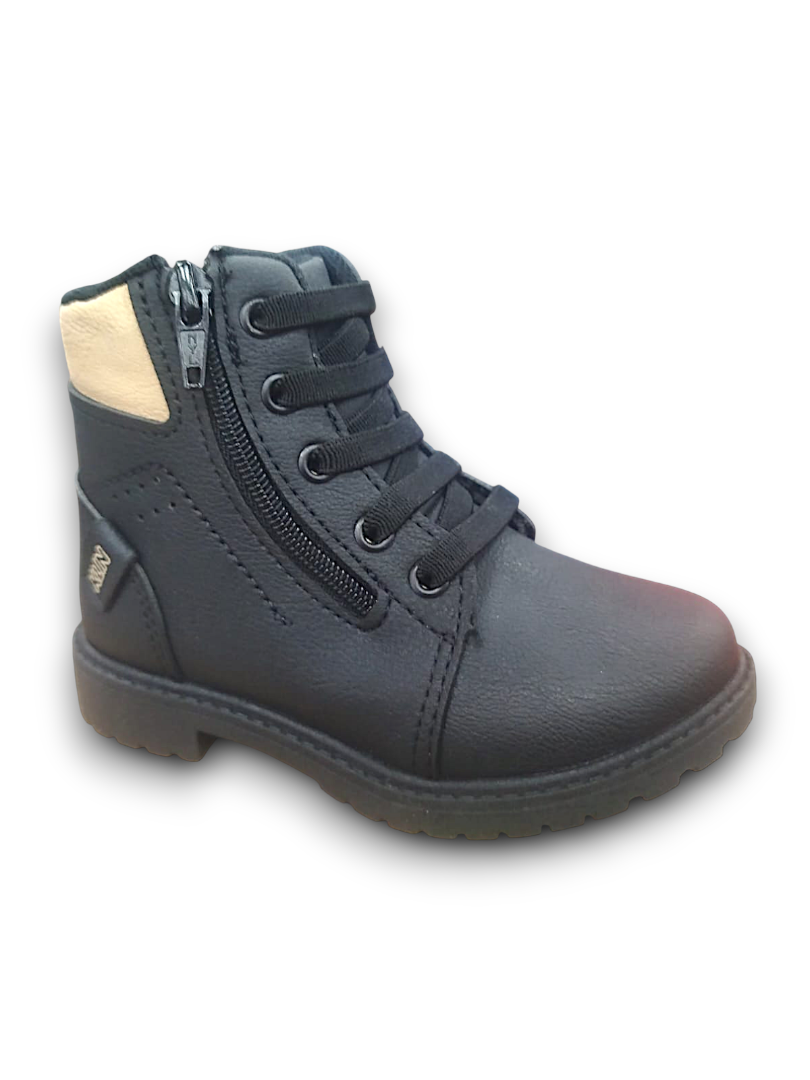 Bota Masculina Infantil Klin Preto - Caixa com 6 pares - Atacado 1