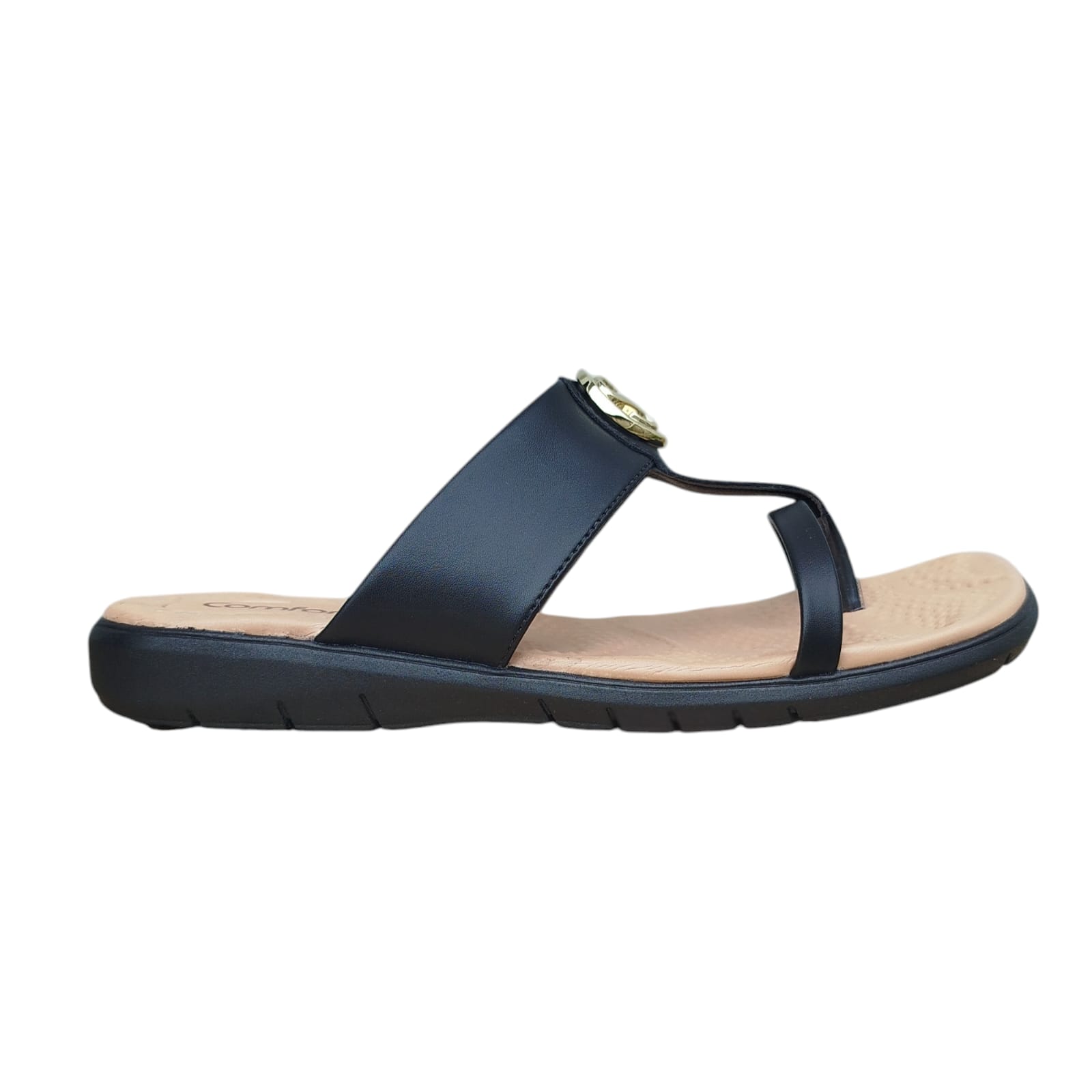 Rasteirinha Comfort Flex Caixa C/15 (34-39) Preto 1