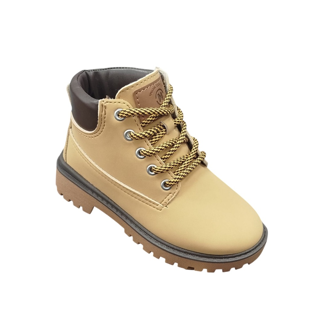 Bota Molekinho Caixa C/12 (19-26) Cor-66311 Mostarda/Café 1