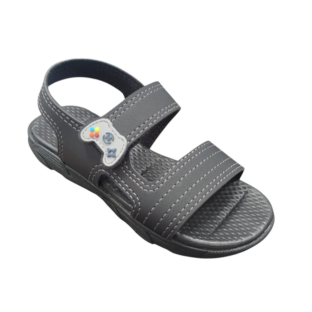 Sandalia Molekinho Caixa C/12 (19-26) Cor-15745 Preto 1