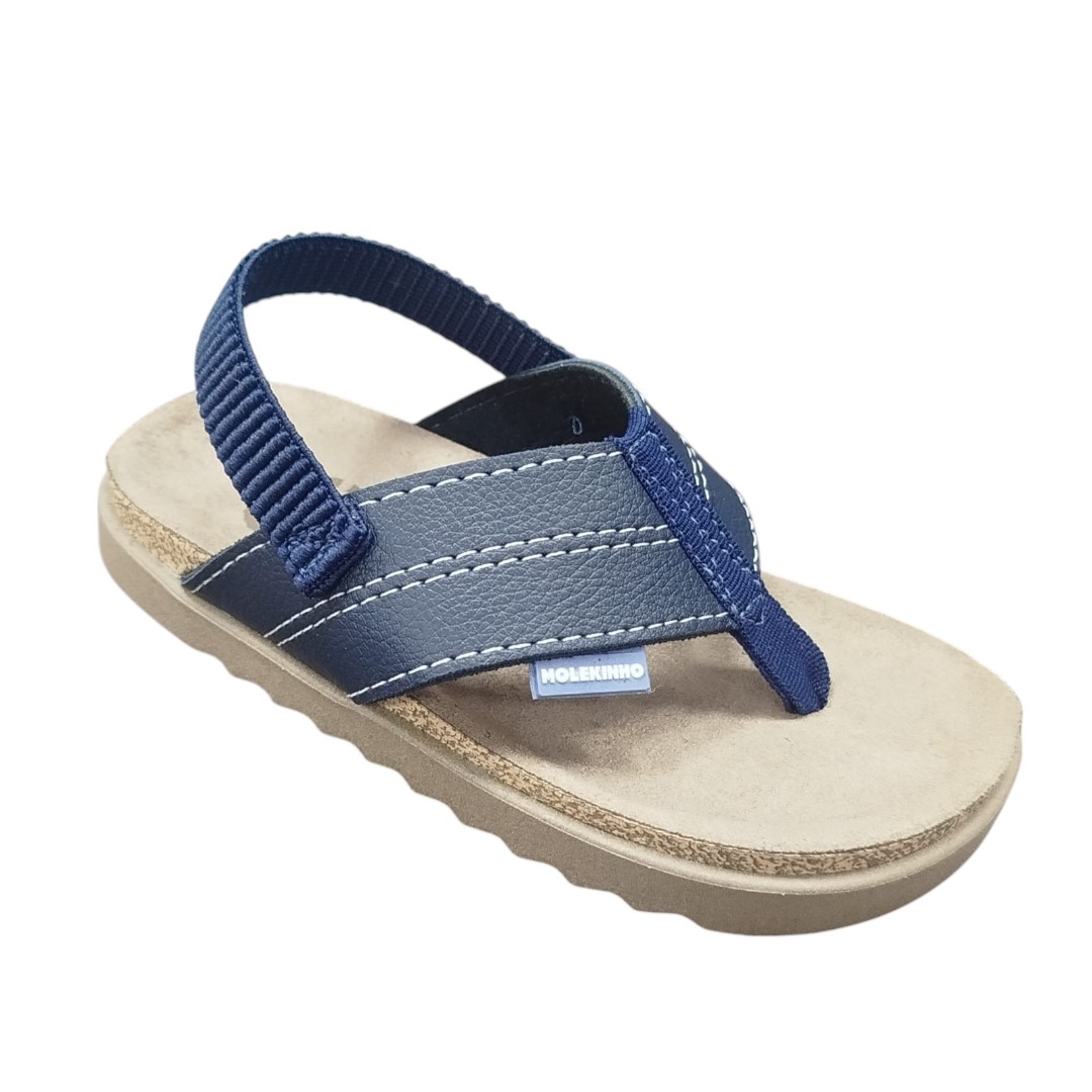 Chinelo Molekinho Caixa C/12 (19-26) Cor-33300 Marinho 1