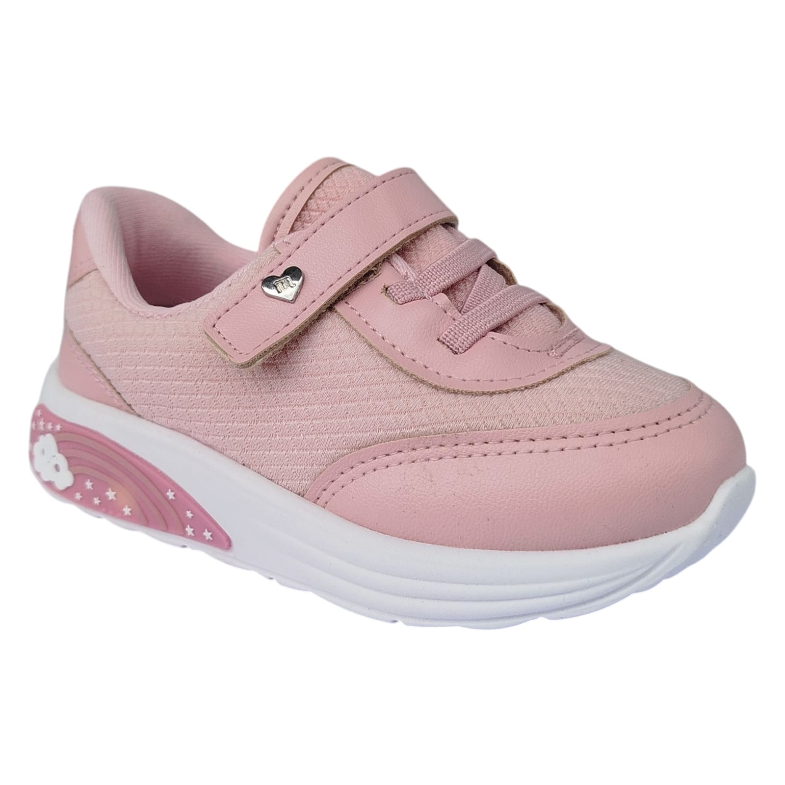 Tênis Molekinha Caixa C/12 (17-25) Cor-78276 Rosa C/ LED 1